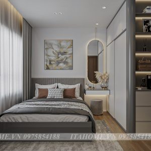 Combo Giường + Tủ Melamine Giá Tốt