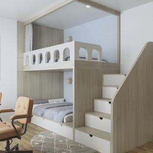 Giường Tầng – Giải Pháp Tiết Kiệm Không Gian