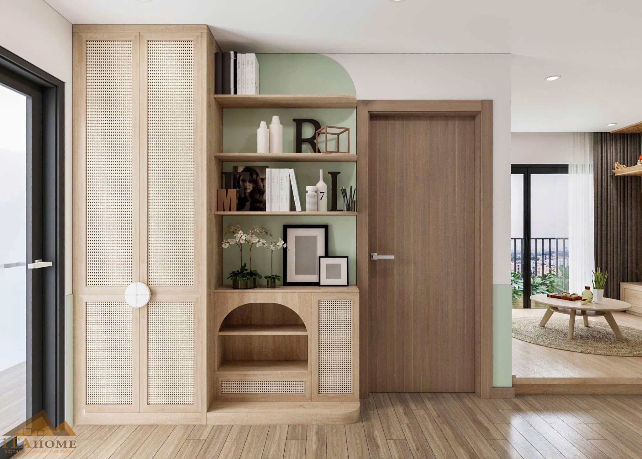 Thiết Kế Căn 2 Ngủ- Dự Án Pavilion- Tòa P1