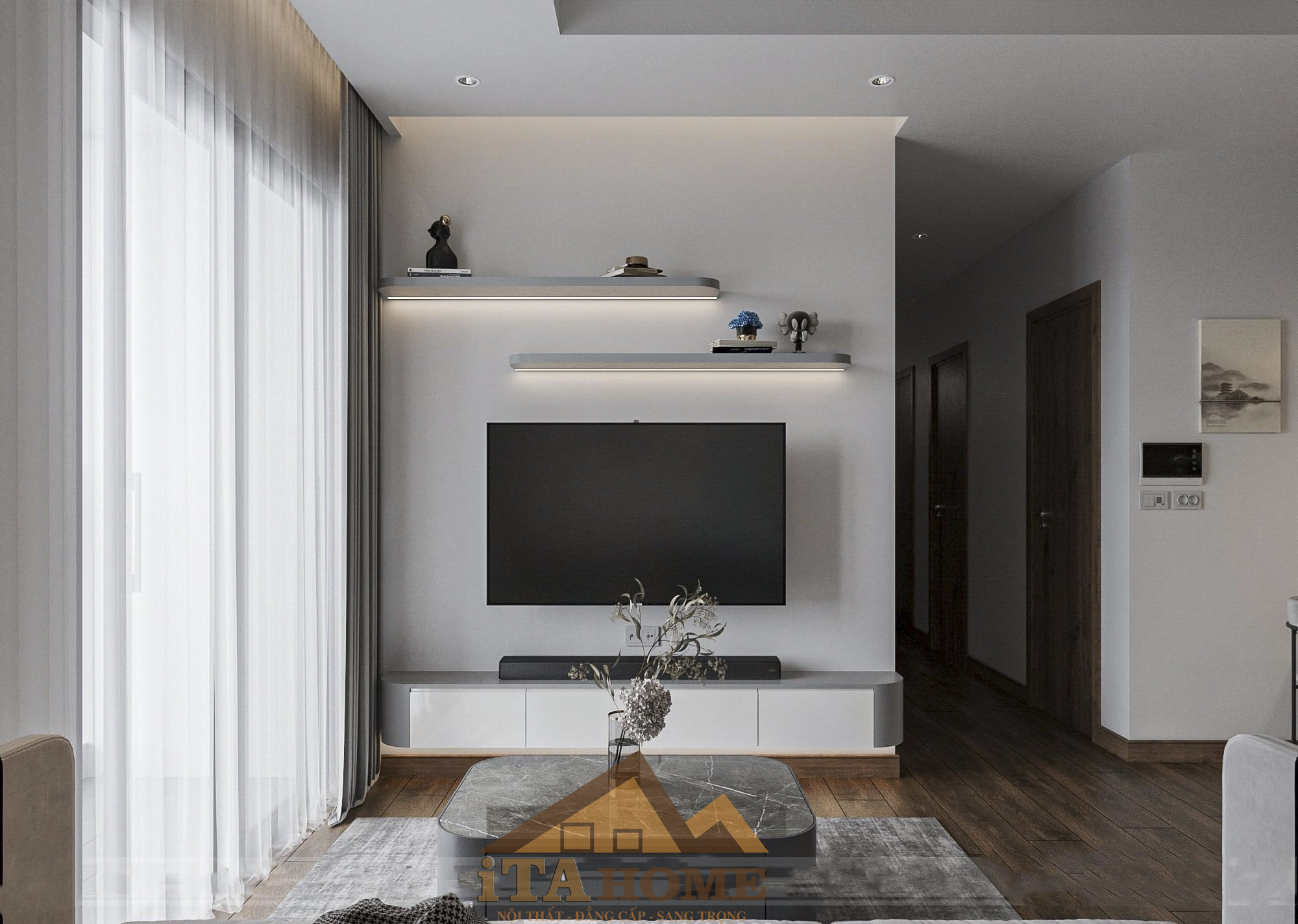 Thiết Kế Căn 3 Ngủ Dự Án Sky Oasis – Toà S-Premium